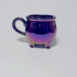 Oil slick or Iridescent Cauldron coffee cup or mug perfect for Halloween 🎃 👻